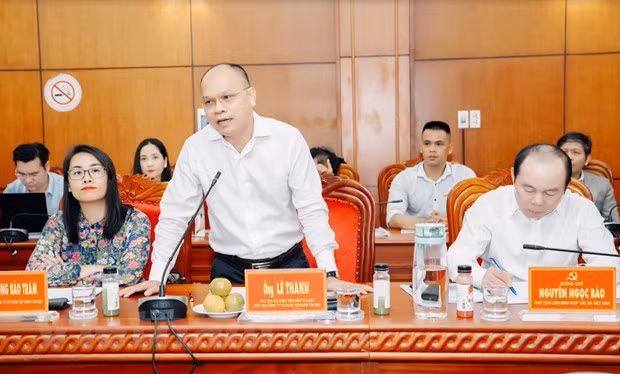 Ông Lê Thành, Chủ tịch HĐSL Viện KTX-Tổ chức kết nối nguồn lực đầu tư xanh cho tỉnh Đắk Lắk. Ông Lê Thành, Chủ tịch HĐSL Viện KTX-Tổ chức kết nối nguồn lực đầu tư xanh cho tỉnh Đắk Lắk.