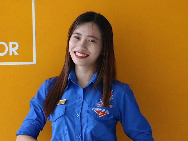 Võ Thị Lý luôn luôn năng động trong công tác Đoàn - Ảnh: Lê Thanh  Võ Thị Lý luôn luôn năng động trong công tác Đoàn - Ảnh: Lê Thanh