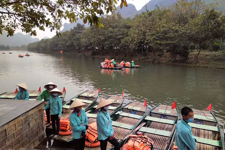 Quần thể Tràng An, điểm thu hút khách du lịch trong nước