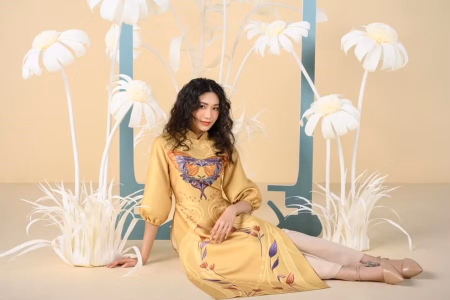 Dừng chân tại top 10 Hoa hậu Việt Nam 2020 và giành giải thưởng phụ “Người đẹp tài năng“, cái tên Doãn Hải My được khán giả ít nhiều quan tâm. Ảnh: NVCC