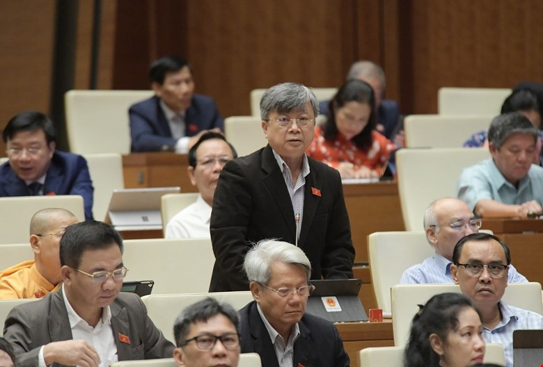 Đại biểu Trương Trọng Nghĩa (Đoàn TPHCM). Ảnh: QH.