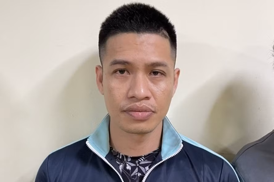 Vũ Mạnh Cường - một trong các đối tượng cầm đầu đường dây cá độ 400 tỉ đồng. Ảnh: M.H.