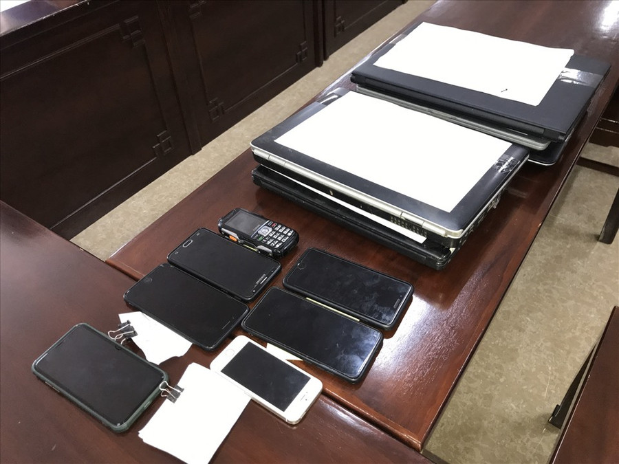 Tang vật vụ án. Ảnh: CA.