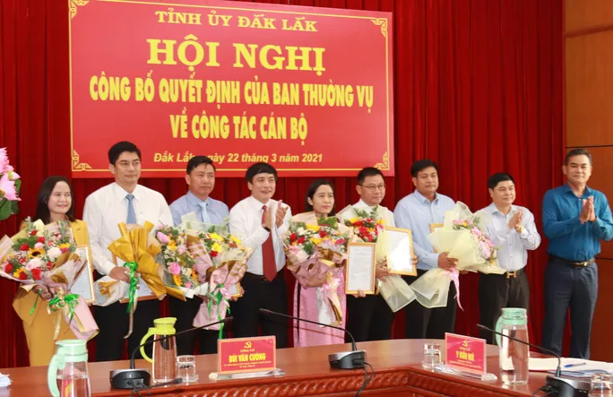 Đắk Lắk điều động, bổ nhiệm nhiều cá bộ giữ chức vụ chủ chốt các tổ chức, đơn vị