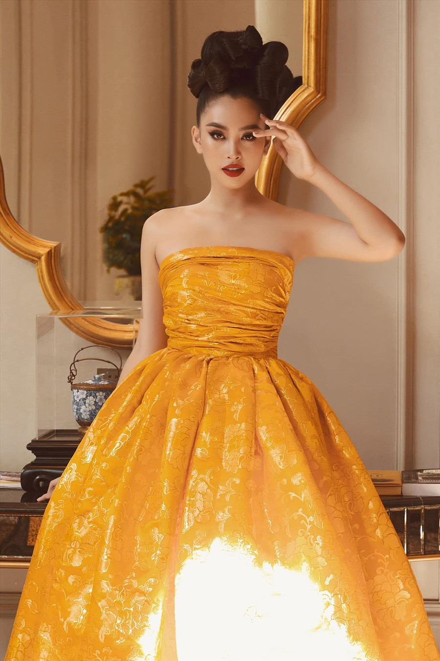  Nàng hậu xứ Quảng Nam tự tin tiết lộ ngày càng trưởng thành và có thể theo đuổi những kế hoạch mà bản thân đề ra trong thời gian qua. Ảnh: NSCC.