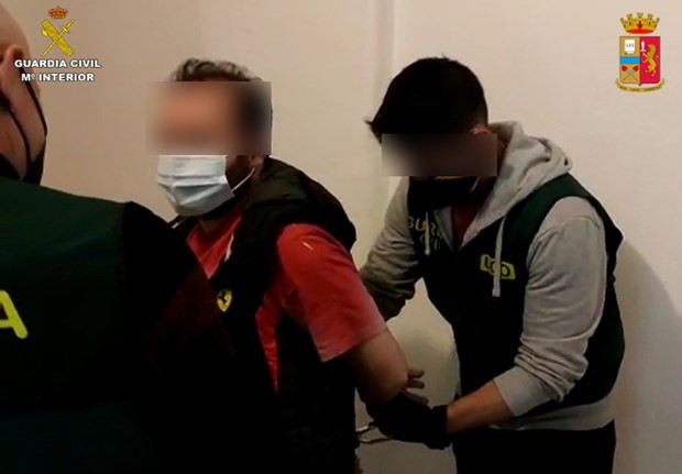 Trùm buôn ma túy G.R. của băng nhóm tội phạm 'Ndrangheta bị bắt giữ. (Nguồn: thespainjournal)