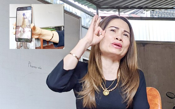 Bà Trần Thanh Tuyền (TP Thái Nguyên, tỉnh Thái Nguyên) rao giảng về cách chữa bệnh ung thư và cho xem clip những bệnh nhân đã từng chữa ở cơ sở của bà Bà Trần Thanh Tuyền (TP Thái Nguyên, tỉnh Thái Nguyên) rao giảng về cách chữa bệnh ung thư và cho xem clip những bệnh nhân đã từng chữa ở cơ sở của bà
