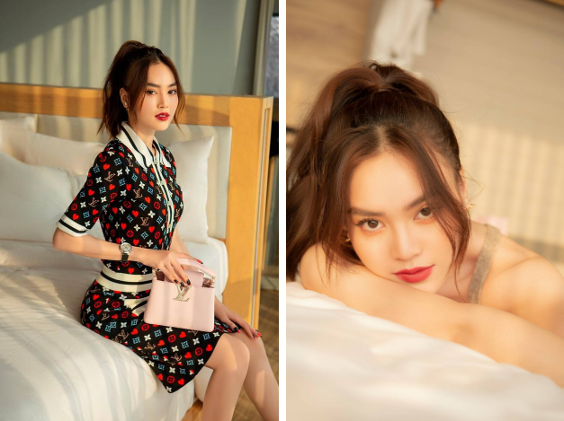 Nhiều fan cho rằng, Ninh Dương Lan Ngọc đã lấy lại được tinh thần sau ồn ào cô bị cho là nữ chính trong đoạn clip nóng.