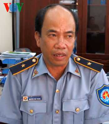 Phó Cục trưởng Cục Kiểm ngư Nguyễn Văn Trung. Phó Cục trưởng Cục Kiểm ngư Nguyễn Văn Trung.