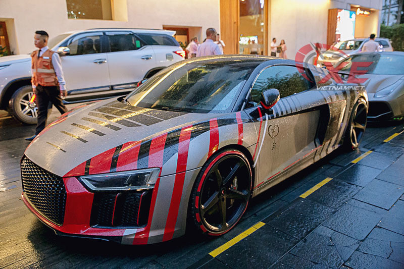  Siêu xe Audi R8 V10 Plus đang được Cường 