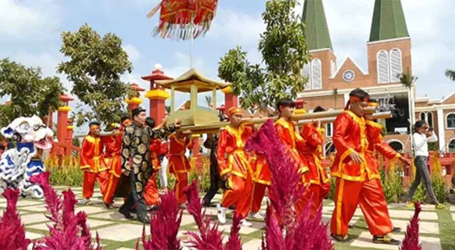 Lễ hội tại khu du lịch cáp treo núi Sam. Lễ hội tại khu du lịch cáp treo núi Sam.