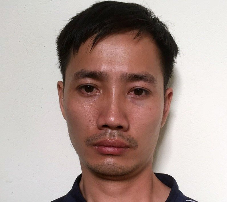 Đối tượng Bùi Văn Ngọc bị bắt giữ sau khi có hành vi dâm ô