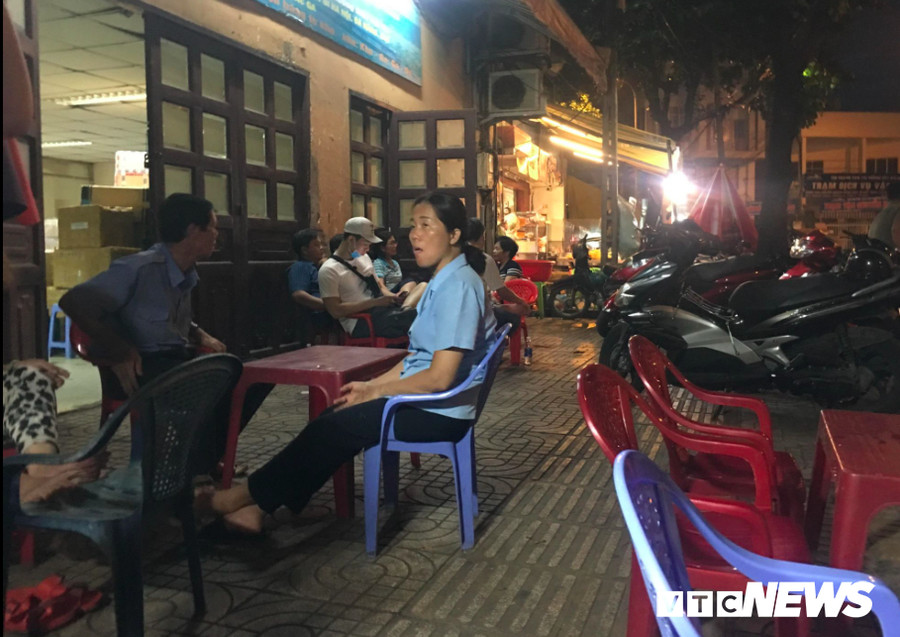  Hiện trường vụ án mạng. 