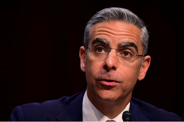 Ông David Marcus, giám đốc giám sát dự án Libra, đã đại diện Facebook ra điều trần trước Ủy ban Ngân hàng Thượng viện Mỹ. (Nguồn: Reuters)
