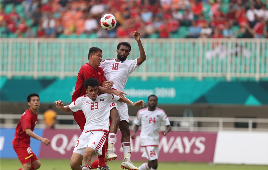 Lịch sử đối đầu đang nghiêng về đại diện Tây Á khi trong 5 lần đối đầu với ĐT Việt Nam thì họ chỉ thua 1 và thắng đến 4 trận. Ảnh: Đ.Đ