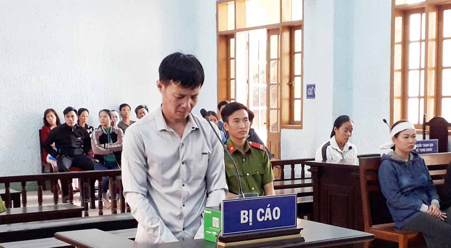 Bị cáo Đoàn Văn Có trước tòa.Ảnh: Hoành Sơn