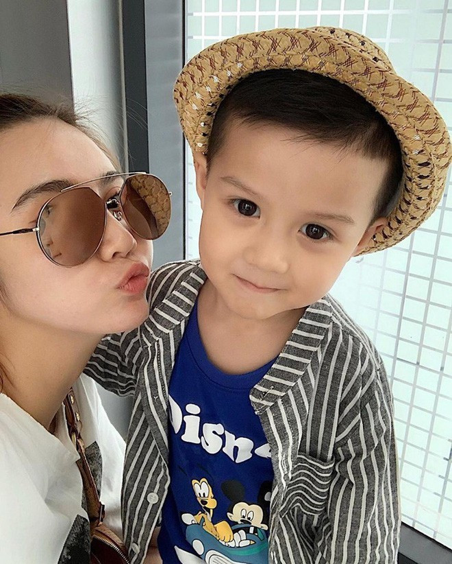 Con trai là mối quan tâm lớn nhất của cô hiện tại.