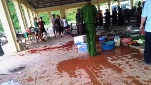  Hiện trường vụ việc.