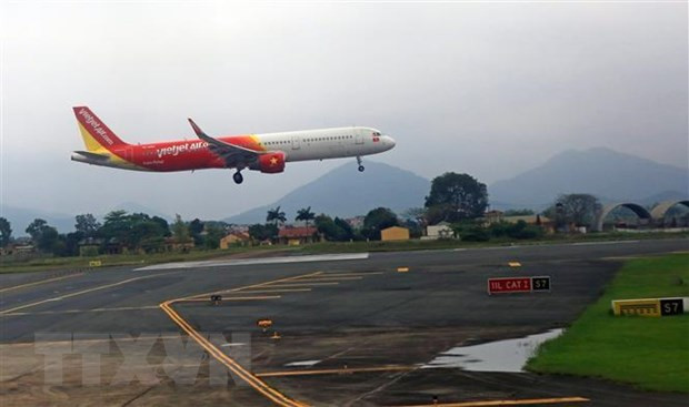 Máy bay của Vietjet Air. (Ảnh: Huy Hùng/TTXVN)