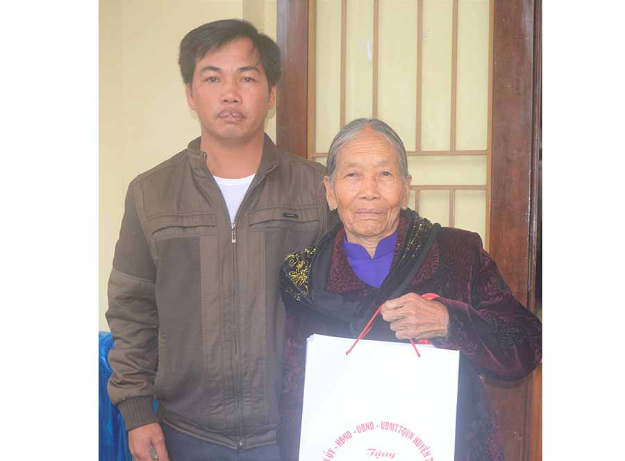 Mẹ Việt Nam Anh hùng Hồ Thị Đạt (xã Nam Yang, huyện Đak Đoa). Ảnh: Đ.Y