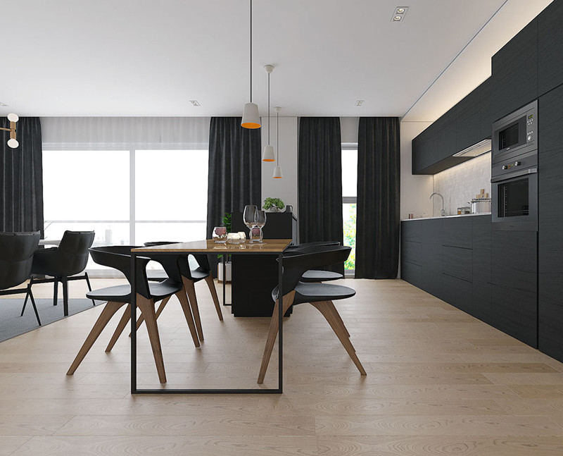  Một chiếc bàn phụ dùng để ăn sáng, làm việc hoặc trò chuyện khi có khách tới thăm nhà.