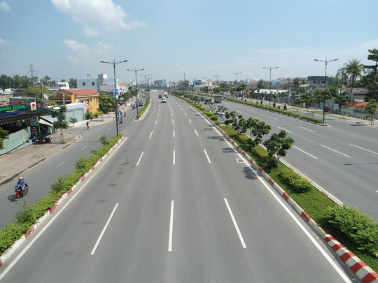 Dự án Tân Sơn Nhất - Bình Lợi - Vành đai ngoài - Ảnh: GIA MINH  Dự án Tân Sơn Nhất - Bình Lợi - Vành đai ngoài - Ảnh: GIA MINH
