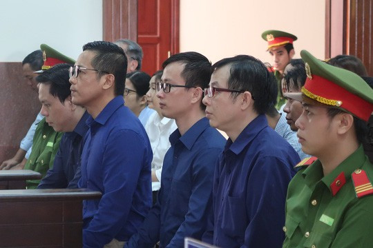 Các đồng phạm ông Phạm Công Danh tại tòa Các đồng phạm ông Phạm Công Danh tại tòa