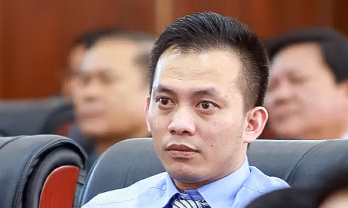 Ông Nguyễn Bá Cảnh tại kỳ họp HĐND TP Đà Nẵng tháng 12/2018. Ảnh: Nguyễn Đông.