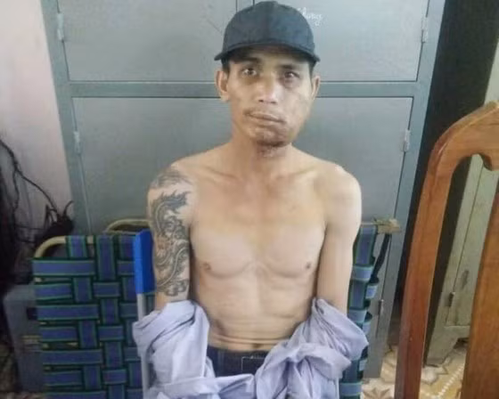 Đối tượng Tùng đã bị cơ quan công an bắt giữ khi đang lẫn trốn tại TP Đà Nẵng