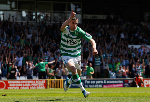 Cầu thủ Yeovil Town đang hướng đến trận đấu với M.U Cầu thủ Yeovil Town đang hướng đến trận đấu với M.U