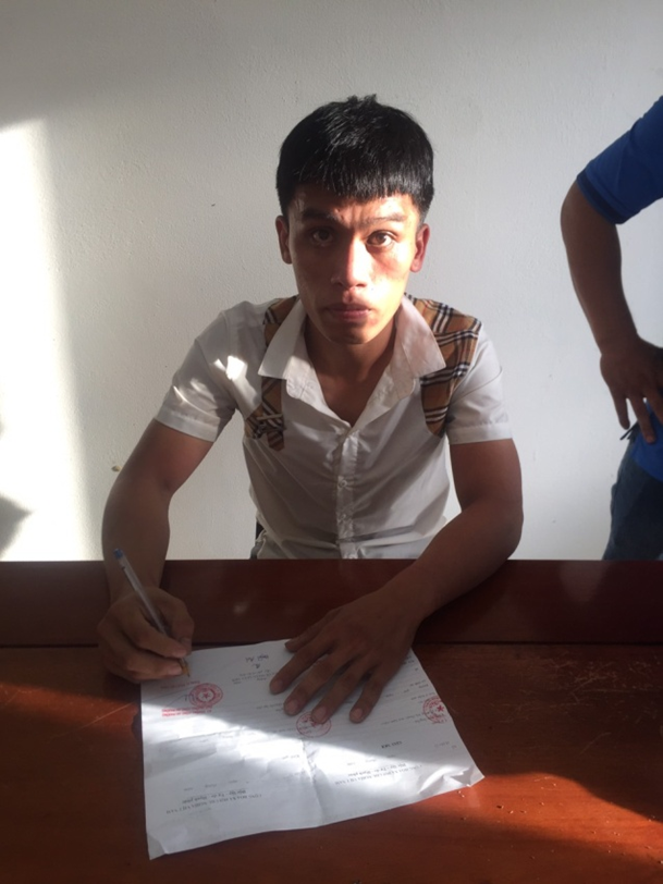 Đối tượng Huỳnh Anh Tuấn, sinh năm 1996.