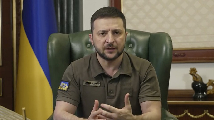 Tổng thống Ukraina Volodymyr Zelensky. Ảnh: Văn phòng Tổng thống Ukraina.  Tổng thống Ukraina Volodymyr Zelensky. Ảnh: Văn phòng Tổng thống Ukraina