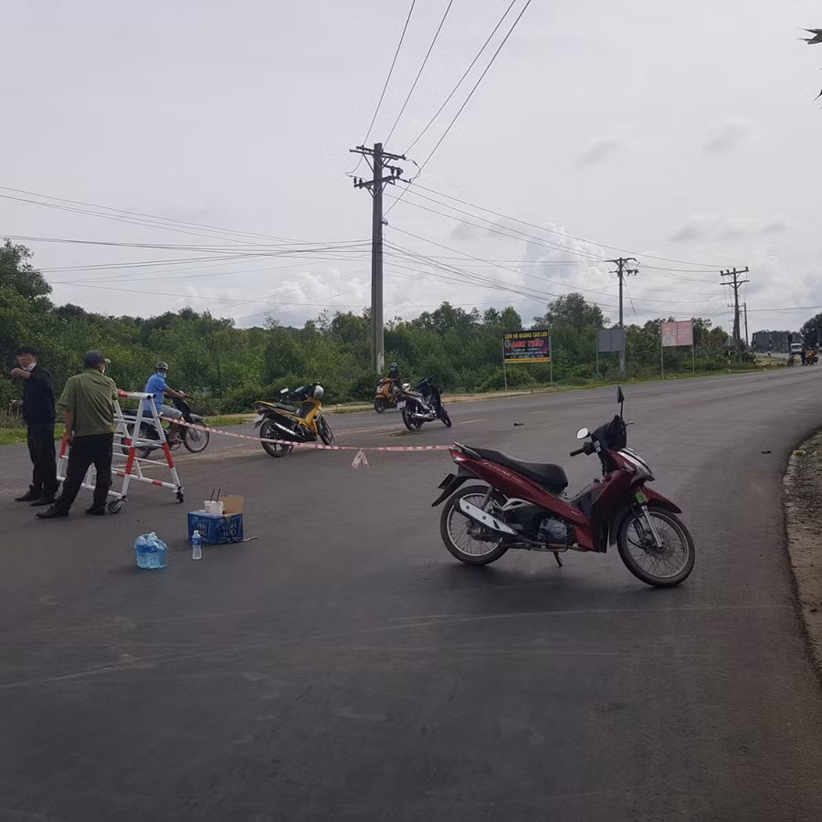 Hiện trường nơi xảy ra vụ án mạng. Ảnh: CTV