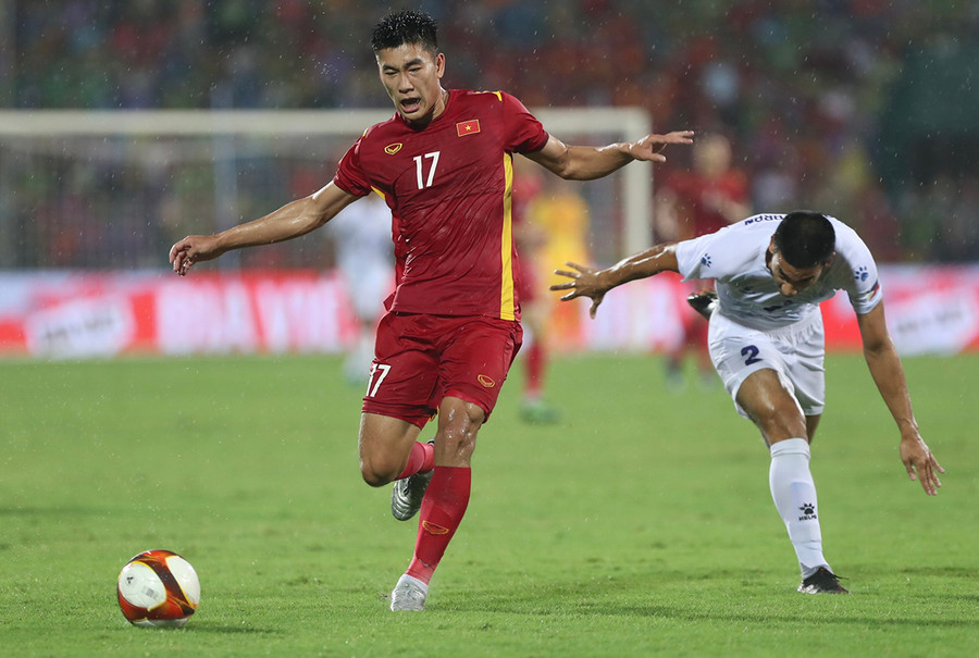  U23 Việt Nam (trái) đành chấp nhận kết quả hòa không bàn thắng. Ảnh: Văn Hữu