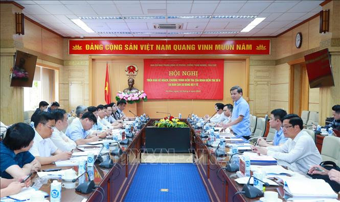 Quang cảnh buổi làm việc. Ảnh: TTXVN Quang cảnh buổi làm việc. Ảnh: TTXVN