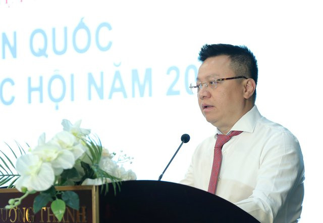 Chủ tịch Hội Nhà báo Việt Nam Lê Quốc Minh. (Ảnh: Văn Điệp/TTXVN) Chủ tịch Hội Nhà báo Việt Nam Lê Quốc Minh. (Ảnh: Văn Điệp/TTXVN)