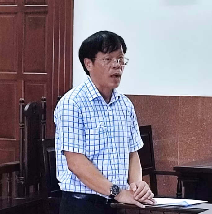  Ông Vũ Văn Đảo tại phiên phúc thẩm