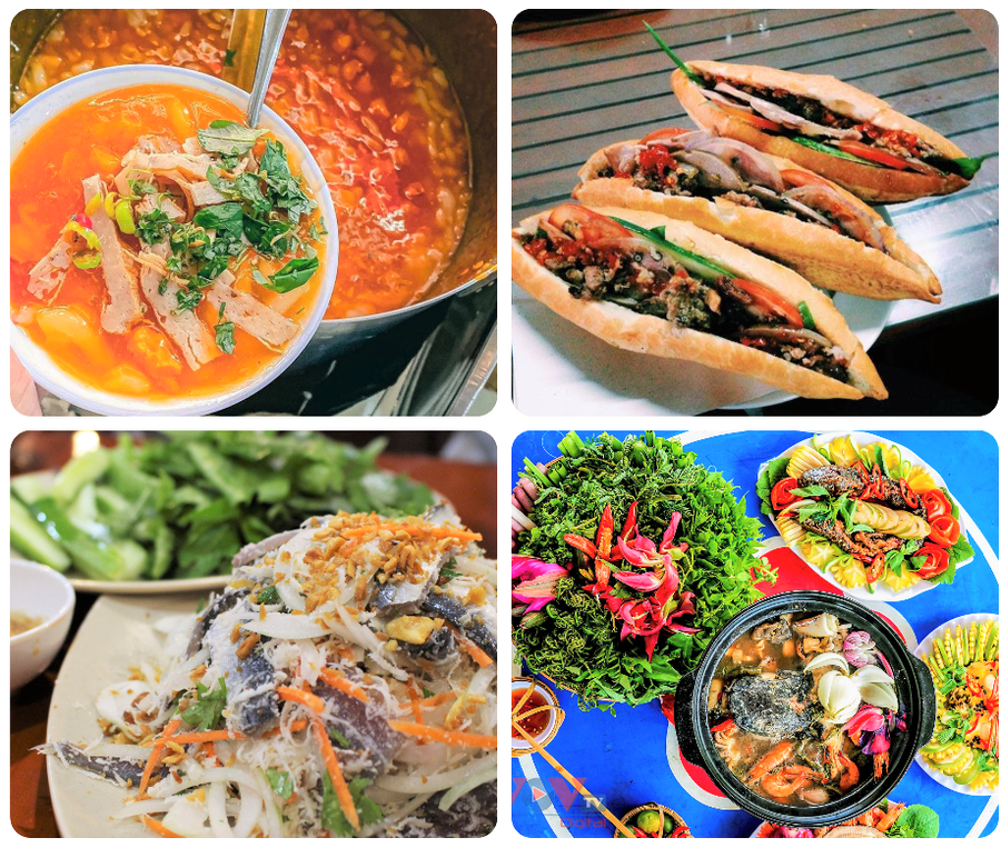  Một số món ăn đặc sản Việt Nam được VietKings gởi đến Tổ chức Kỷ châu Á đề cử lần này. Ảnh: VietKings