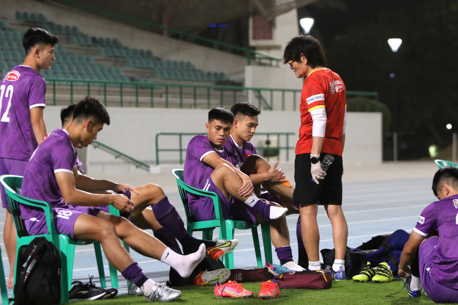 Lý Công Hoàng Anh là đội phó U.23 Việt Nam. Ảnh: VFF Lý Công Hoàng Anh là đội phó U.23 Việt Nam. Ảnh: VFF