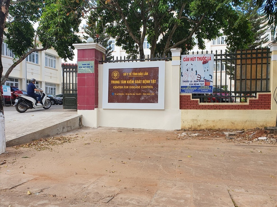 Một góc Trung tâm kiểm soát bệnh tật (CDC) Đắk Lắk. Ảnh: Bảo Trung