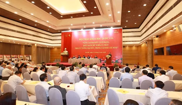  Quang cảnh hội thảo. (Ảnh: Phương Hoa/TTXVN)