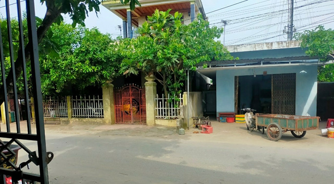 Thửa đất có liên quan đến sai phạm của Bí thư Đảng ủy xã và nguyên công chức Địa chính - Xây dựng xã Hải Ba. Ảnh: L.M