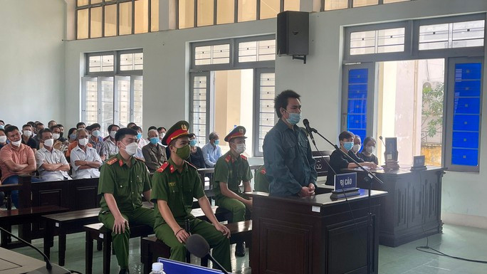 Nguyễn Văn Ngọc tại phiên tòa. Ảnh: DT Nguyễn Văn Ngọc tại phiên tòa. Ảnh: DT