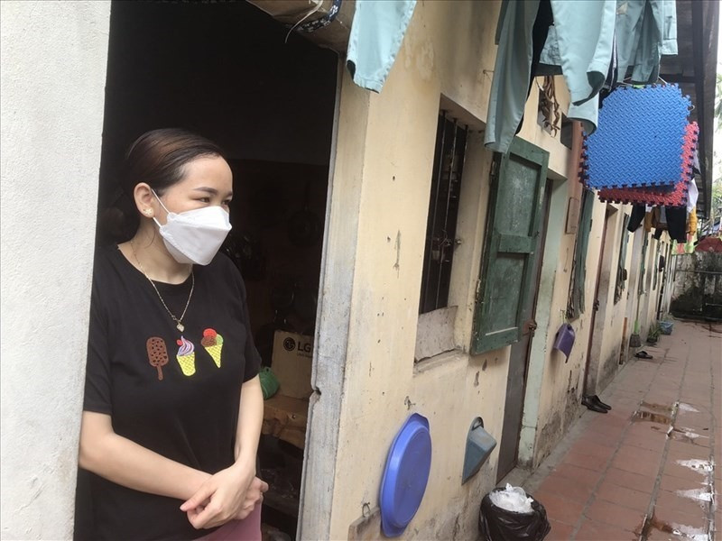 Chính sách hỗ trợ tiền thuê nhà vẫn chậm tới tay người lao động. Ảnh: LĐO Chính sách hỗ trợ tiền thuê nhà vẫn chậm tới tay người lao động. Ảnh: LDO