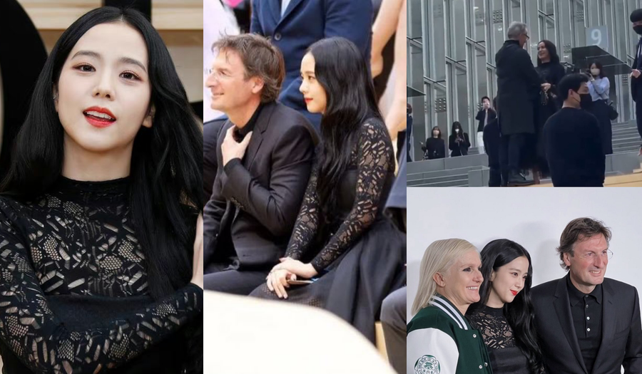 Nữ ca sĩ, diễn viên được Giám đốc thương mại của Dior là ông Olivier Bialobos chào đón nồng nhiệt. Sau đó, cô sánh vai cạnh Giám đốc sáng tạo Dior Maria Grazia Chiuri. Jisoo cũng được sắp xếp vị trí ngồi kế bên Pietro Beccari - Chủ tịch kiêm giám đốc điều hành Dior và cũng là thành viên ban quản trị tập đoàn LVMH. Ảnh: TWITTER Nữ ca sĩ, diễn viên được Giám đốc thương mại của Dior là ông Olivier Bialobos chào đón nồng nhiệt. Sau đó, cô sánh vai cạnh Giám đốc sáng tạo Dior Maria Grazia Chiuri. Jisoo cũng được sắp xếp vị trí ngồi kế bên Pietro Beccari - Chủ tịch kiêm giám đốc điều hành Dior và cũng là thành viên ban quản trị tập đoàn LVMH. Ảnh: TWITTER