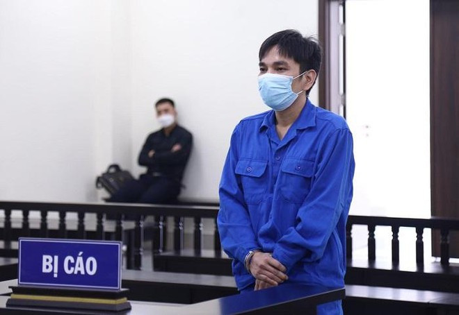 Bị cáo Vũ Thanh Hùng tại phiên toà - Ảnh: H.A. Bị cáo Vũ Thanh Hùng tại phiên toà - Ảnh: H.A.