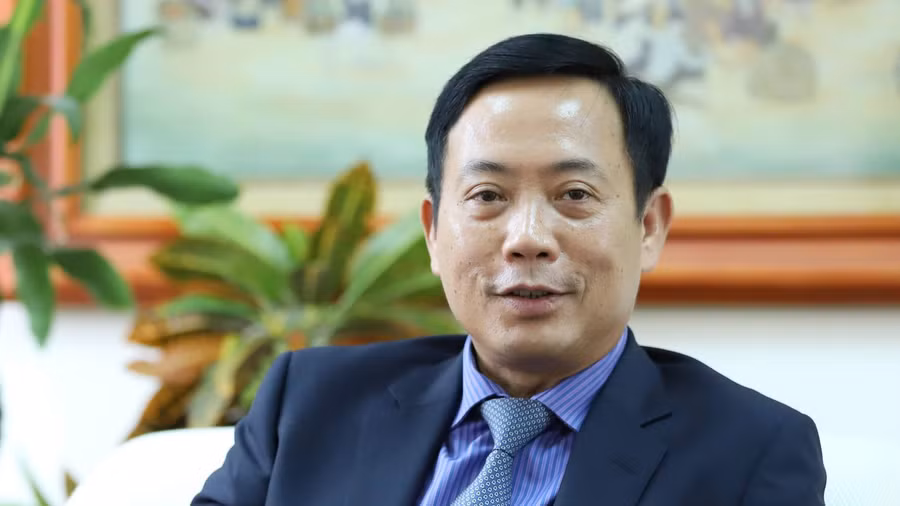 Ông Trần Văn Dũng, Ủy viên Ban Chấp hành Đảng bộ Bộ Tài chính, Bí thư Đảng ủy Cơ quan, Chủ tịch Ủy ban Chứng khoán Nhà nước. Ảnh: TN