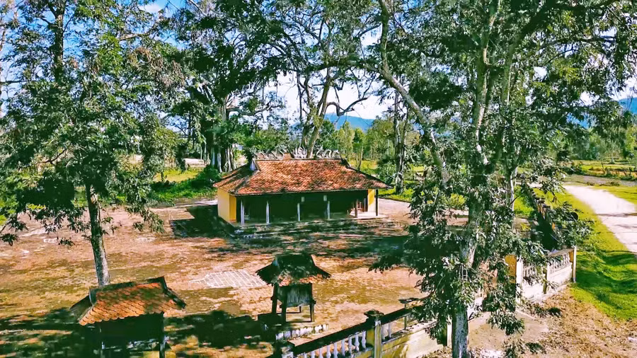 An Khê đình thuộc Quần thể di tích quốc gia đặc biệt Tây Sơn Thượng đạo là di sản văn hóa trên vùng đất An Khê. Ảnh: Hoàng Ngọc