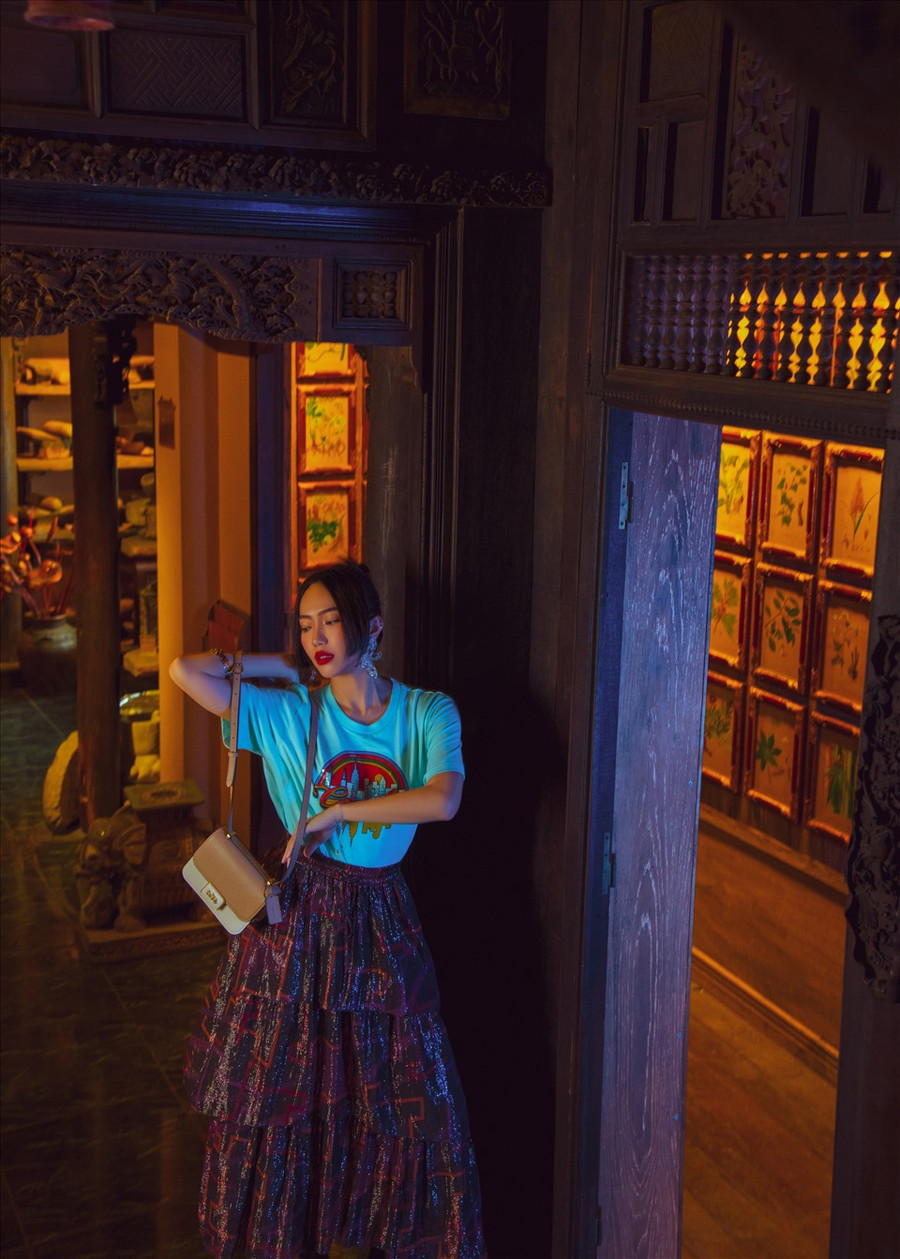 “Tôi đang nghiên cứu một số kịch bản cũng như tương đối khó khăn với chính mình ở việc tìm vai diễn kế tiếp. Vai diễn sắp tới đây phải thật màu sắc và còn nhiều điều khác nữa” – Diệu Nhi nói về kế hoạch diễn xuất sắp tới của mình. Ảnh: NSCC “Tôi đang nghiên cứu một số kịch bản cũng như tương đối khó khăn với chính mình ở việc tìm vai diễn kế tiếp. Vai diễn sắp tới đây phải thật màu sắc và còn nhiều điều khác nữa” – Diệu Nhi nói về kế hoạch diễn xuất sắp tới của mình. Ảnh: NSCC.