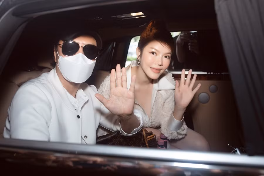 Han Jae Suk rất vui và phấn khởi khi được trở lại Việt Nam và tái ngộ bạn diễn. Ảnh: ĐPCC